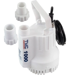 Помпа осушительная с ручкой 24В 1000GPH (63 л/мин) TMC (03305_24)